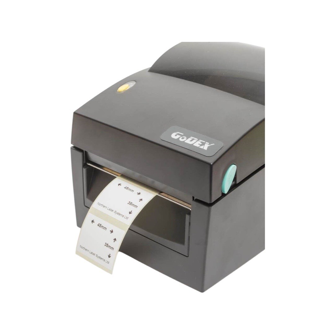 Picture of DT 45mm x 35mm (1.6'' Inch x 1.3'' Inch) Adhesive Direct Thermal Label Sticker 02 Roll | 1000 Labels Per Roll | ✅ No Ribbon Required | Use – Shipping Labels, Barcode Labels, Expiry Date Labels