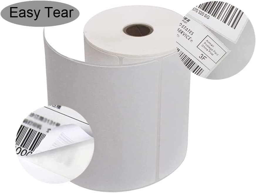 Picture of Adhesive Direct Thermal Label Sticker, Mini Portable Thermal Label Printer Sticker Roll 50mm x 75mm 