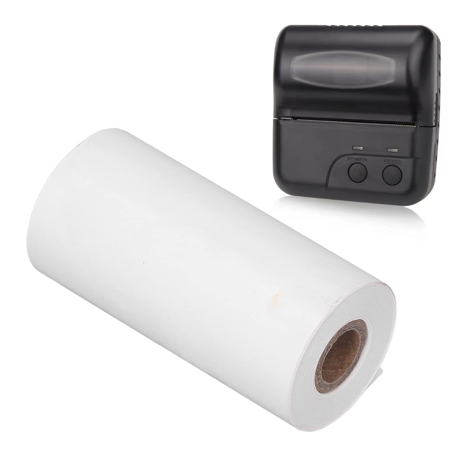 Picture of 78mm x 38mm Premium Quality Thermal POS Paper Roll – Pack of 20 Rolls 3" Inch Thermal POS Portable Printer Roll Measurement Width 78mm x 38mm Diameter– BPA Free – Suitable for POS Machines & Receipt Printers