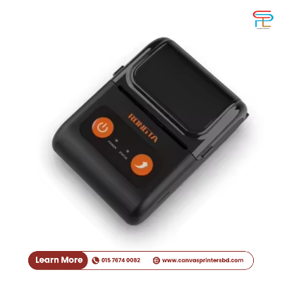 Picture of Orginal Rongta RPP02C 58mm Mobile POS Printer | Thermal Portable Printer-Orange