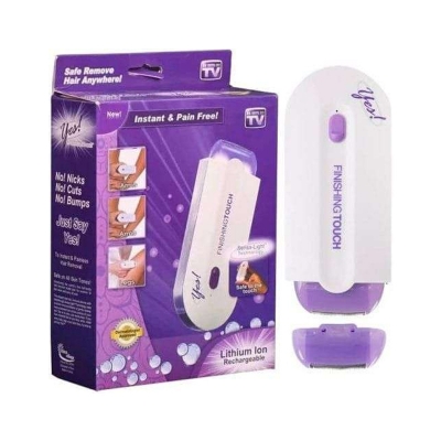 Picture of Finishing Touch Yes Instant Pain Free Hair Remover – Facial Hair Remover for Women, Portable Electric Trimmer, Safe & Gentle Hair Removal Tool