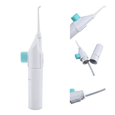 Picture of Portable Power Floss Dental Water Jet – Cordless Teeth Cleaner Kit for Oral Irrigator, Deep Cleaning, Gum Care, Plaque Removal for Home & Travel