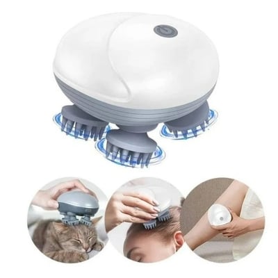 Picture of Smart Scalp Massager with Red Light Therapy – Rechargeable Hair Scalp Care Device for Hair Growth, Relaxation, Stress Relief by Sparkon