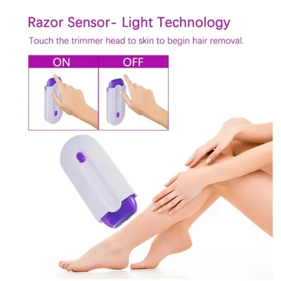 Picture of Finishing Touch Yes Instant Pain Free Hair Remover – Facial Hair Remover for Women, Portable Electric Trimmer, Safe & Gentle Hair Removal Tool