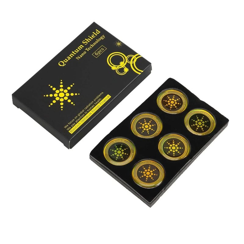 Picture of EMF Blocker Sticker Quantum Anti Radiation Phone Shield for Mobile, Laptop & WiFi Devices – EMF Wave Protection Sticker for Home, Office, Kids & Pregnant Women Safety Use