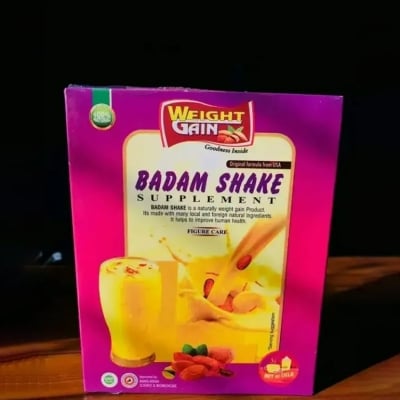 Picture of Badam Shake Supplement Nutrition Drink – Almond Milk Shake Powder for Energy, Daily Nutrition and Healthy Weight Support