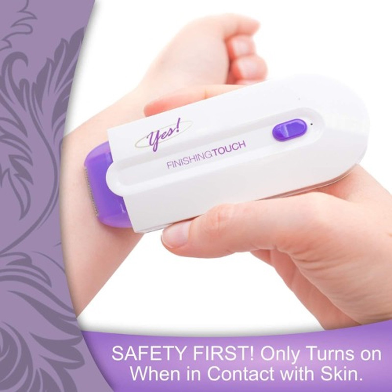 Picture of Rechargeable Laser Hair Removal Device – Smooth & Painless Hair Eraser for Women & Men – Portable Electric Hair Remover for Arms, Legs, Face & Body Grooming