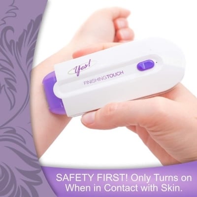 Picture of Rechargeable Laser Hair Removal Device – Smooth & Painless Hair Eraser for Women & Men – Portable Electric Hair Remover for Arms, Legs, Face & Body Grooming
