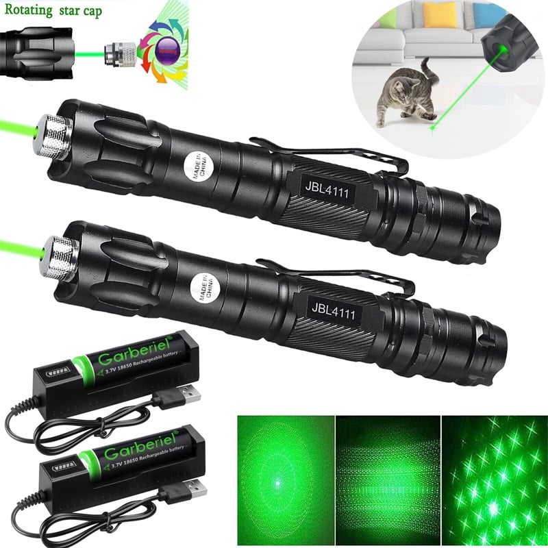 Picture of Laser Light 10 Miles 532nm Adjustable Focus Green Laser Pointer Beam Light – High Power, Long Range, Precision Laser for Outdoor, Night Use, and Presentation