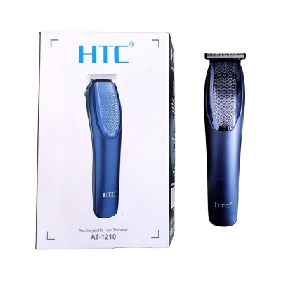 Picture of HTC AT-1210 Rechargeable Hair Trimmer – Cordless Electric Trimmer for Men, Beard and Hair Cutting with Adjustable Length Settings