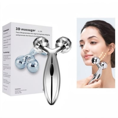Picture of Y Shaped 3D Body Massage Roller – Face Lift Massager for Body, Neck, Arm & Leg, Skin Tightening Relaxation Tool