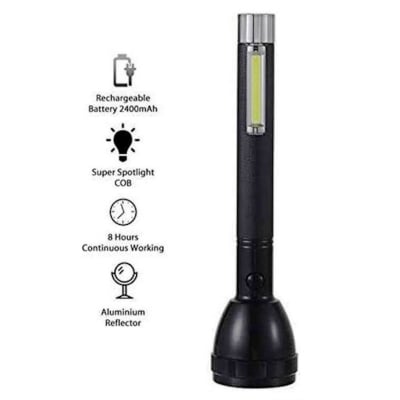 Picture of Powerful Torch Light SM-2080 High Power LED Flashlight – Rechargeable, Waterproof, 1000M Long Range, Zoomable, Compact Design, Digital Display, Ideal for Outdoor, Camping, Emergency, Hiking, and Heavy Duty Use