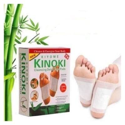 Picture of KINOKI Detox Foot Pad 10 Pads – Herbal Foot Patch for Relaxation, Night Use Foot Care Pads by Pure Mall
