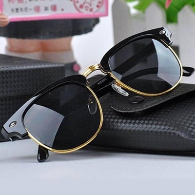 Picture of CLASSIC FULL METAL FRAME SLIM TEMPLE ROUND SUNGLASSES