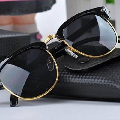 Picture of CLASSIC FULL METAL FRAME SLIM TEMPLE ROUND SUNGLASSES