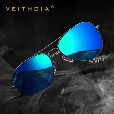 Picture of Men Fashoin luxury Metal Frame Mirrore Sunglasses