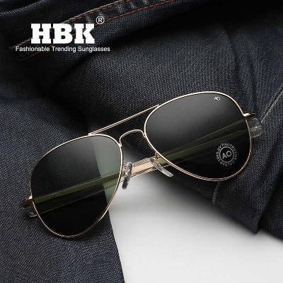 Picture of Men Fashoin luxury Metal Frame Mirrore Sunglasses