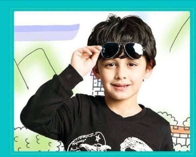 Picture of Fashion Kids Sunglasses Piolt Style Brand Design SunGlasses