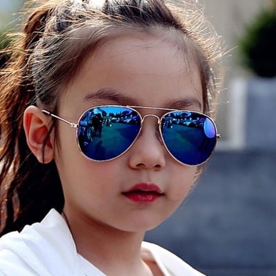 Picture of Fashion Kids Sunglasses Piolt Style Brand Design SunGlasses