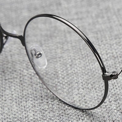 Picture of Vintage Round Metal Frame Clear Lens Eyeglasses For Women