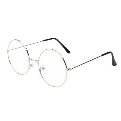 Picture of Metal Frame Clear Lens Eyeglasses For WomenPrice:390 - Silver