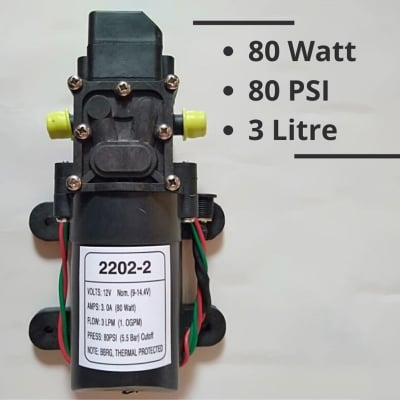 Picture of Portable Bike Car Washer Water Pump Combo Set – High Pressure Pump Hose Pipe Spray Gun Kit for Car Bike Wash Garden Irrigation Cleaning Tool