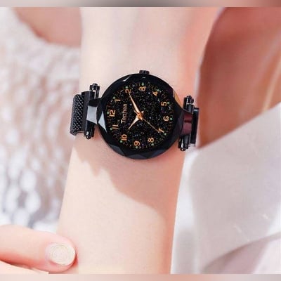Picture of Ladies Top Brand Luxury Magnetic Watch -  Watch For Women - Watch For Women - Black