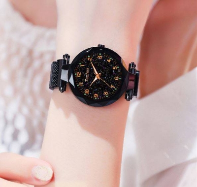 Picture of Ladies Top Brand Luxury Magnetic Watch -  Watch For Women - Watch For Women - Black