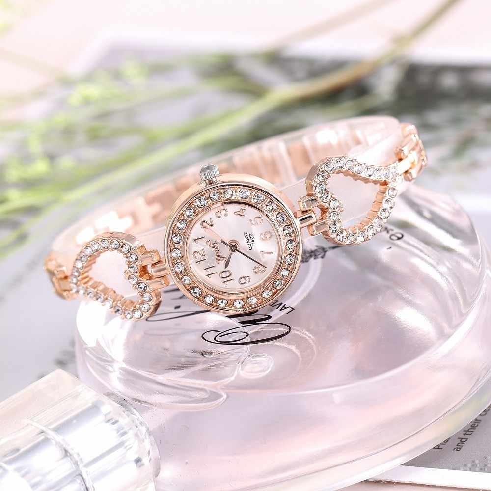 Picture of Luxury Fashion  Rhinestone Ladies Quartz Watches - Watch - Watch For Women - Gold