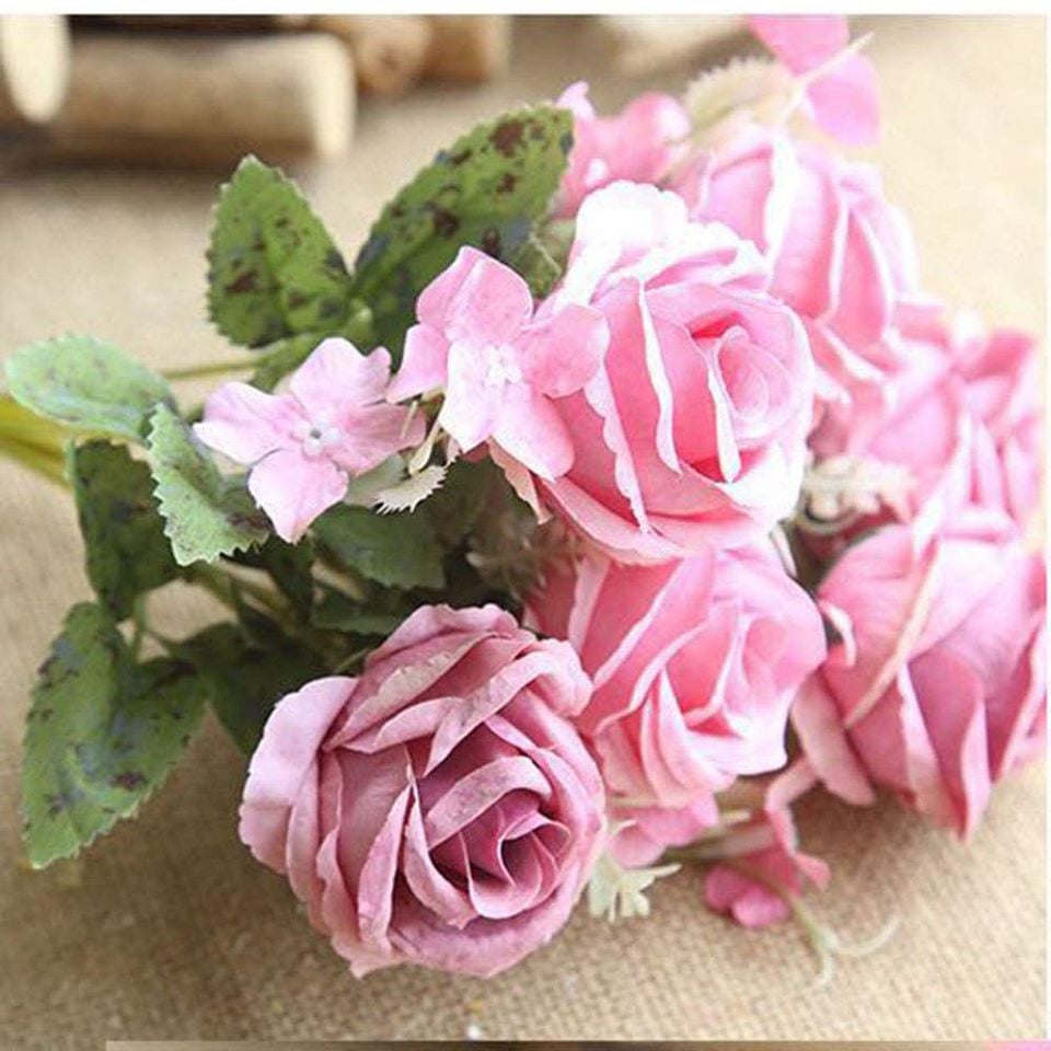 Picture of Artificial Flower Home Decoration Rose Bouquet Flower - Home Decoration Item - Home Decoration Item - Multicolor