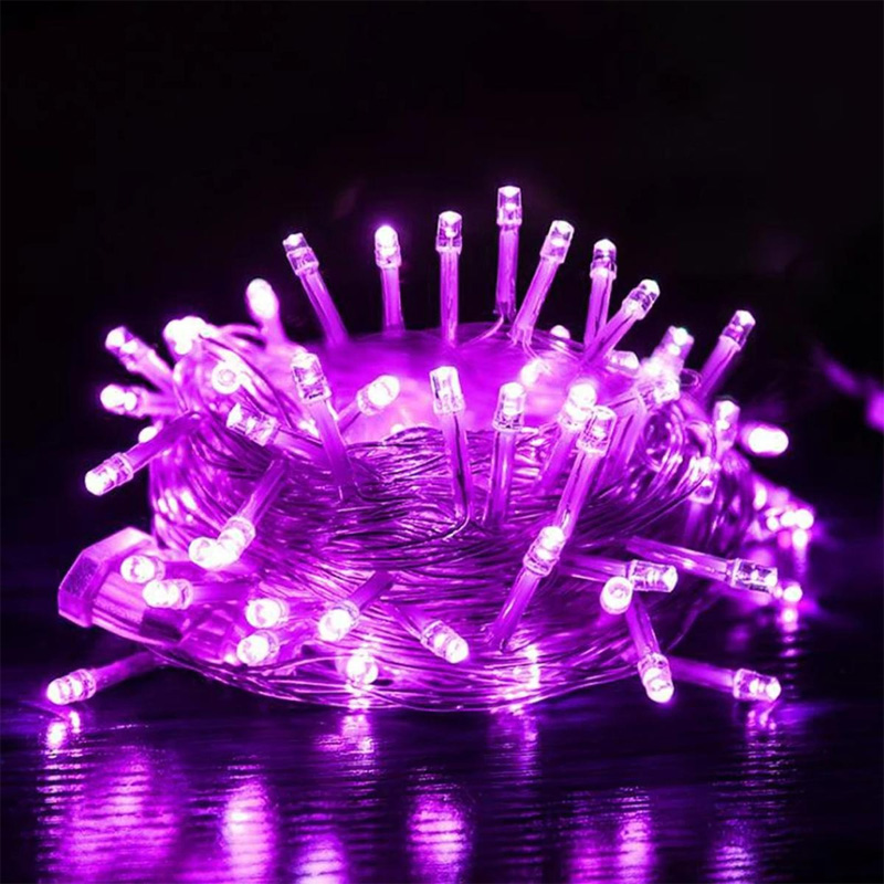 Picture of Decorative Purple Fairy Lights LED String Light – Room Decoration Light for Bedroom, Wall, Party, Wedding & Home Decor