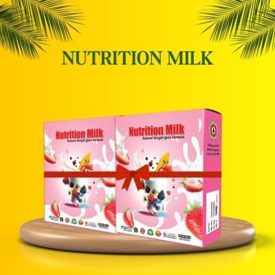 Picture of Natural Health Supplement Weight Gain Milk Nutrition – Daily Nutrition Drink Mix for Energy Support and Healthy Weight Management