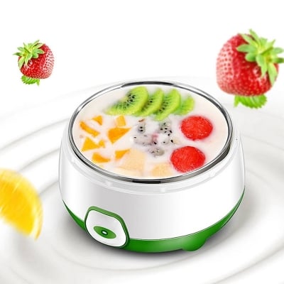 Picture of Automatic Yogurt Maker (Doi Maker) Stainless Steel – Electric Yogurt Machine for Homemade Doi & Curd – Easy One Touch Operation Healthy Fermentation Maker for Kitchen