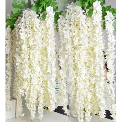 Picture of Artificial Flowers for Wedding Home Party Baby Room Decoration DIY Craft Fake Flowers Supplies-10 pcs - Multicolor