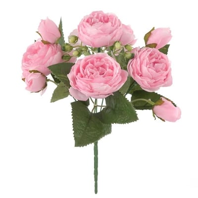 Picture of Artificial Flower Home Decoration Rose Bouquet Flower - Multicolor