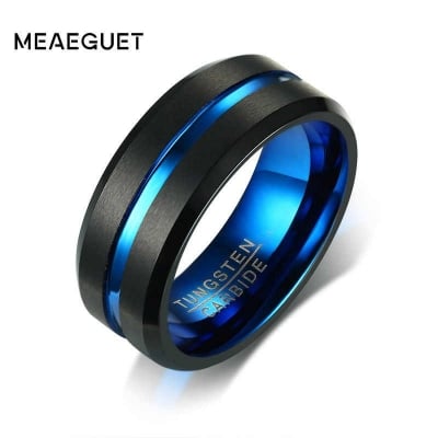 Picture of New Retro Ring Titanium Steel For Men - Black