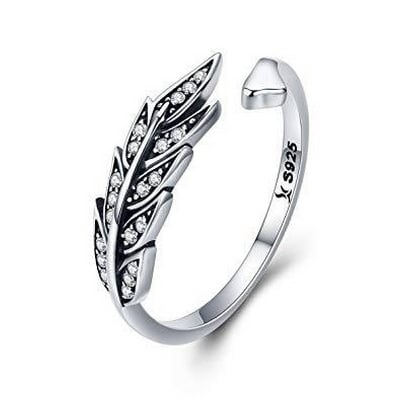 Picture of New Stainless steel Ring for Women With Box - Silver - Adjustable
