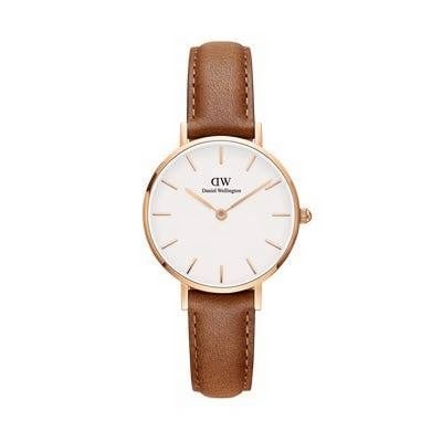 Picture of Classic Petite Analog White Dial Watch - White
