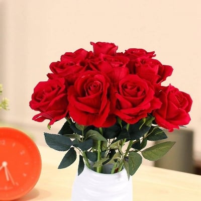 Picture of Artificial Flower Home Decoration Rose Bouquet Flower - Multicolor