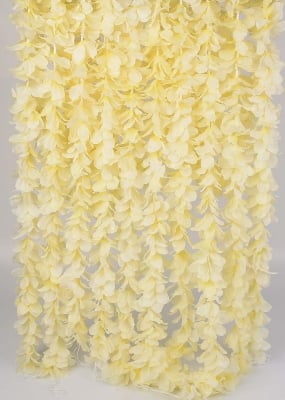 Picture of Artificial Wisteria Vine Ratta Silk Hanging Flower Garland - Multicolor