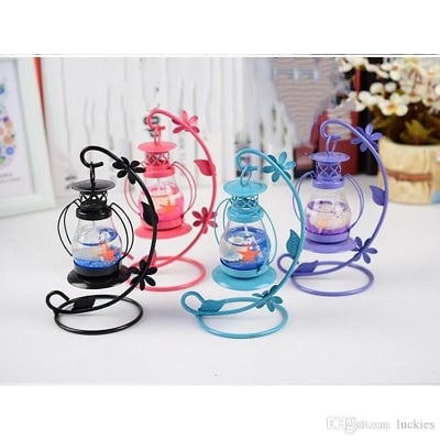 Picture of Stand & Hariken Candel Showpiece - Multicolor