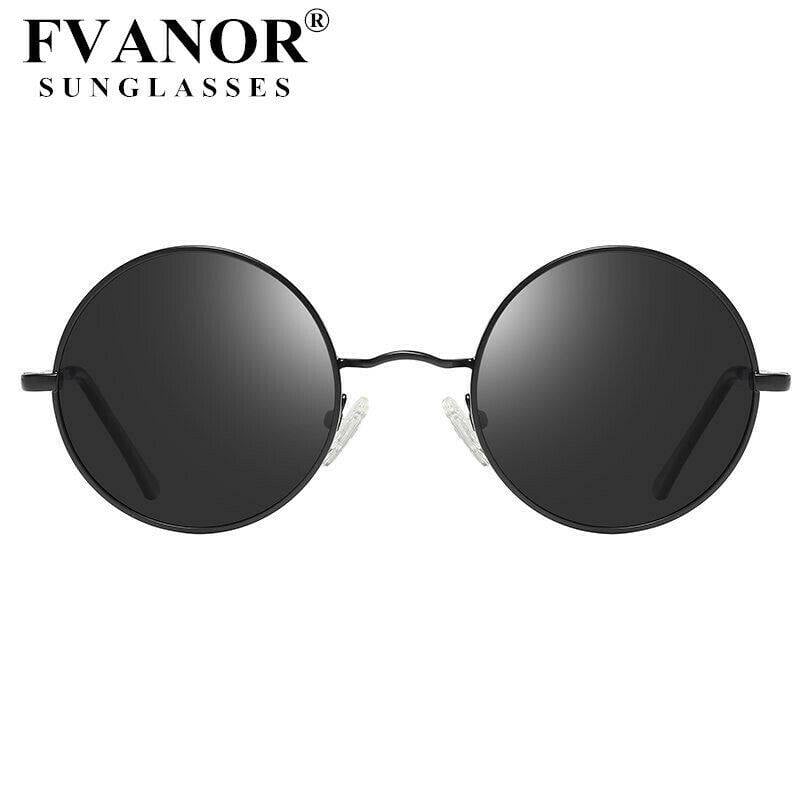 Picture of Black Round Sunglasses For Men And Women