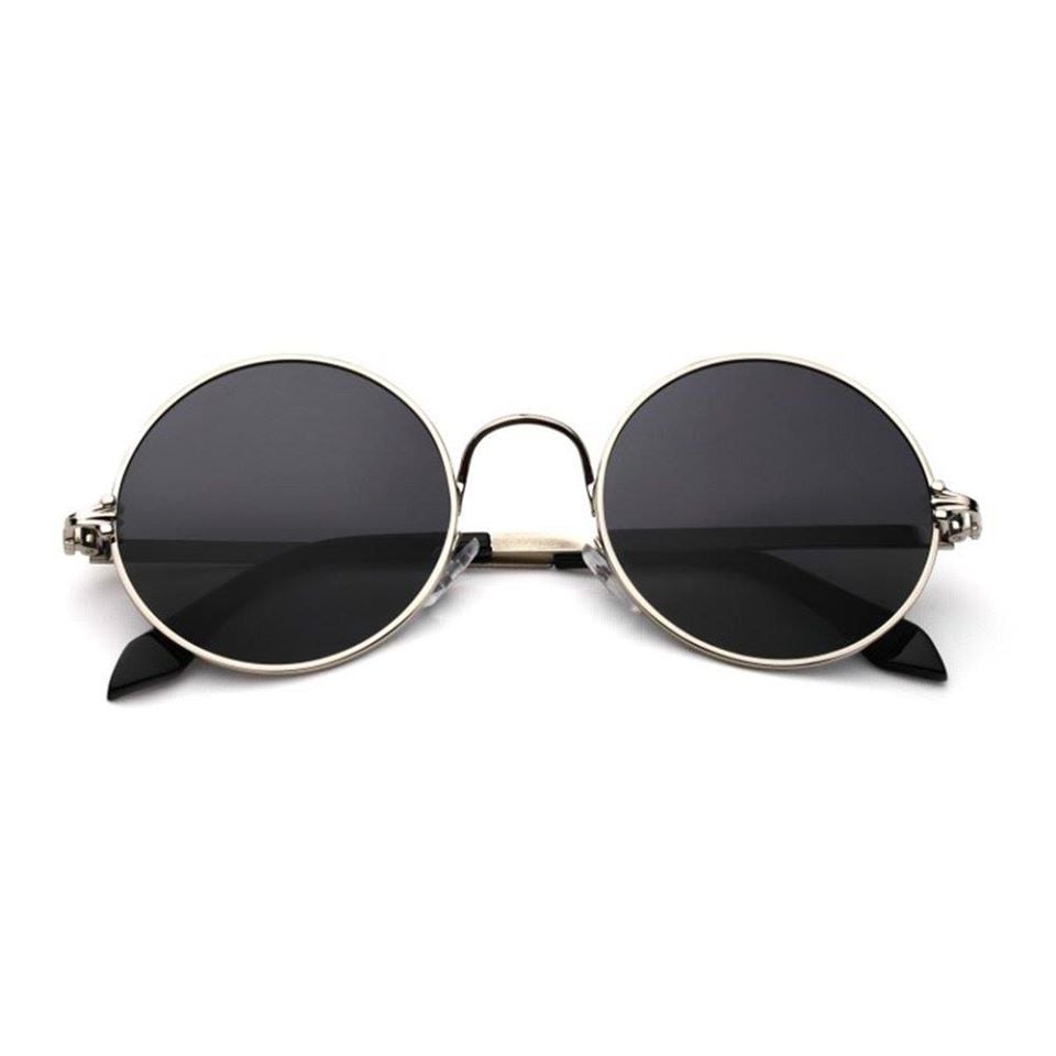 Picture of Black Round Sunglasses For Men And Women