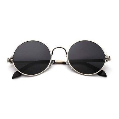 Picture of Black Round Sunglasses For Men And Women