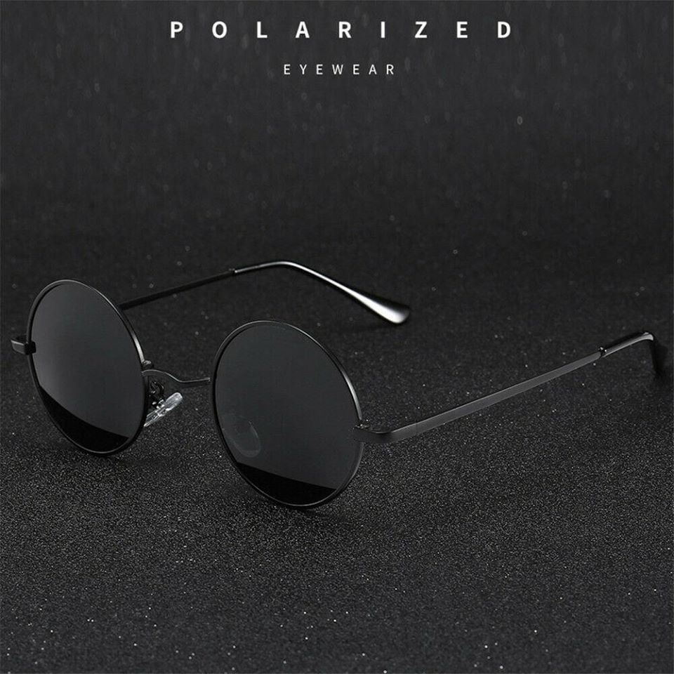 Picture of Metal Round Circle Style Sunglasses - black