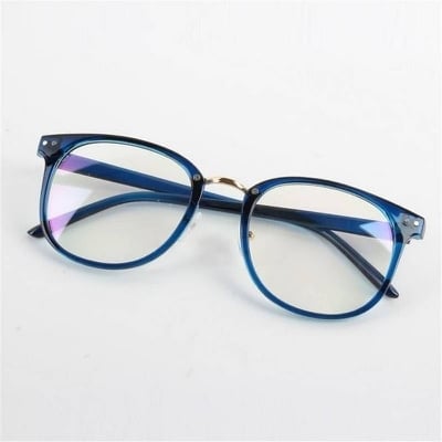 Picture of Womens Nerd Glasses Clear Lens Eyewear Unisex Retro Eyeglasses - White - Multicolor