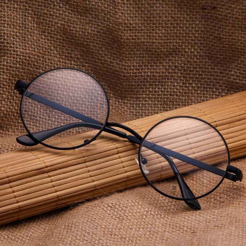 Picture of Metal Frame Clear Lens Round Eye Glasses - Sun Glass For Men
