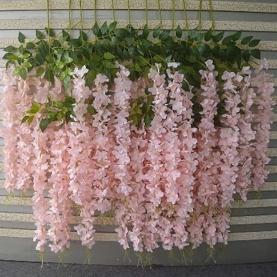 Picture of Artificial Flowers for Wedding Home Party Baby Room Decoration DIY Craft Fake Flowers Supplies-10 pcs