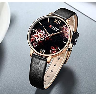 Picture of Japan Quartz Watch Charm Mesh Band women Waterproof Elegant Watches with Box - Black
