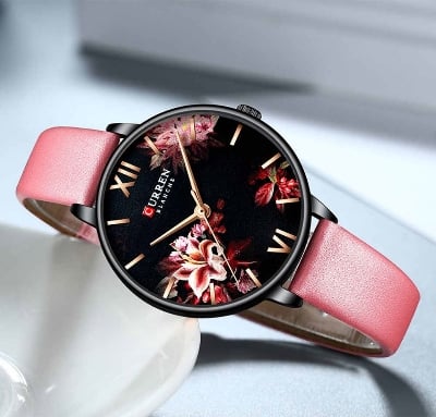 Picture of Ladies Japan Quartz Watch Charm Mesh Band Waterproof Elegant Watches with box - Green